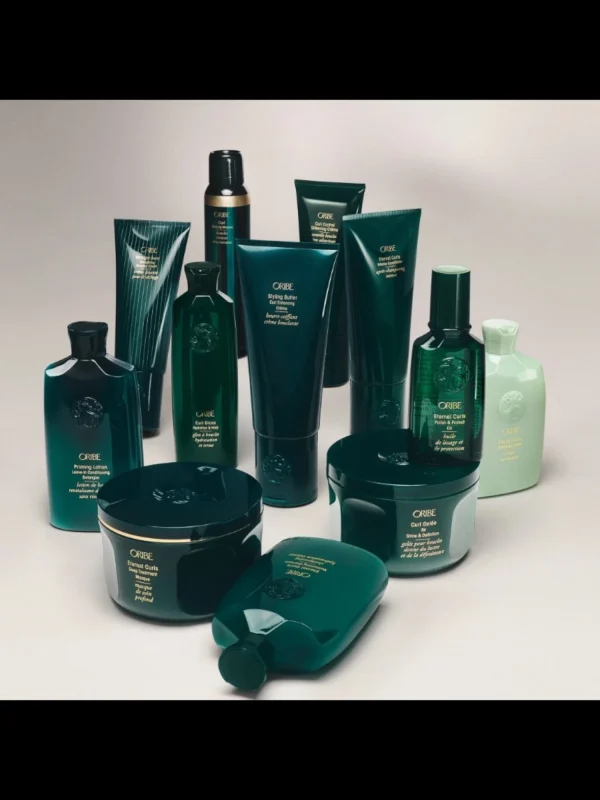 Colección Oribe Eternal Curls productos profesionales para cabello rizado hidratación y definición completa