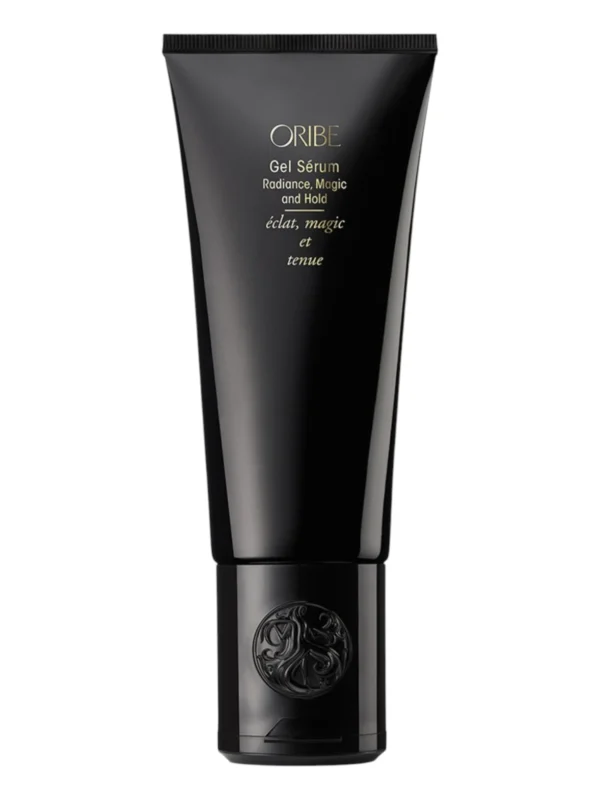 oribe-gel-serum-radiance-magic-and-hold-frontal Envase frontal de Oribe Gel Sérum Radiance Magic and Hold de 150 ml para brillo y fijación