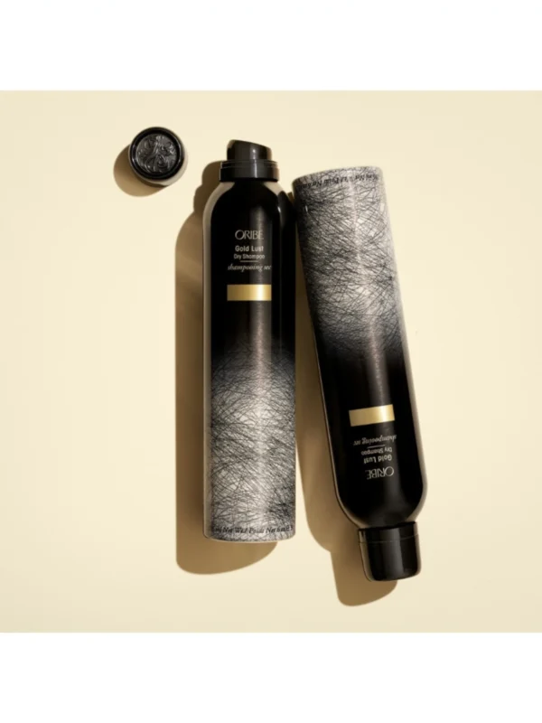 Oribe Gold Lust champú en seco en composición de producto profesional