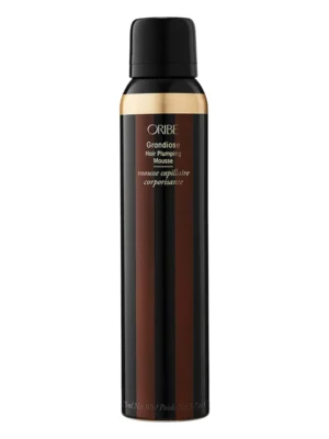 Envase frontal de Oribe Grandiose Hair Plumping Mousse de 175 ml, espuma voluminizadora y densificadora