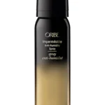 Oribe Impermeable Anti-Humidity Spray envase frontal de 75ml con acabado degradado