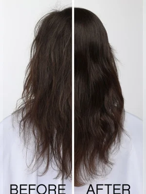 Resultado antes y después con Kevin Murphy SMOOTH AGAIN WASH anti frizz