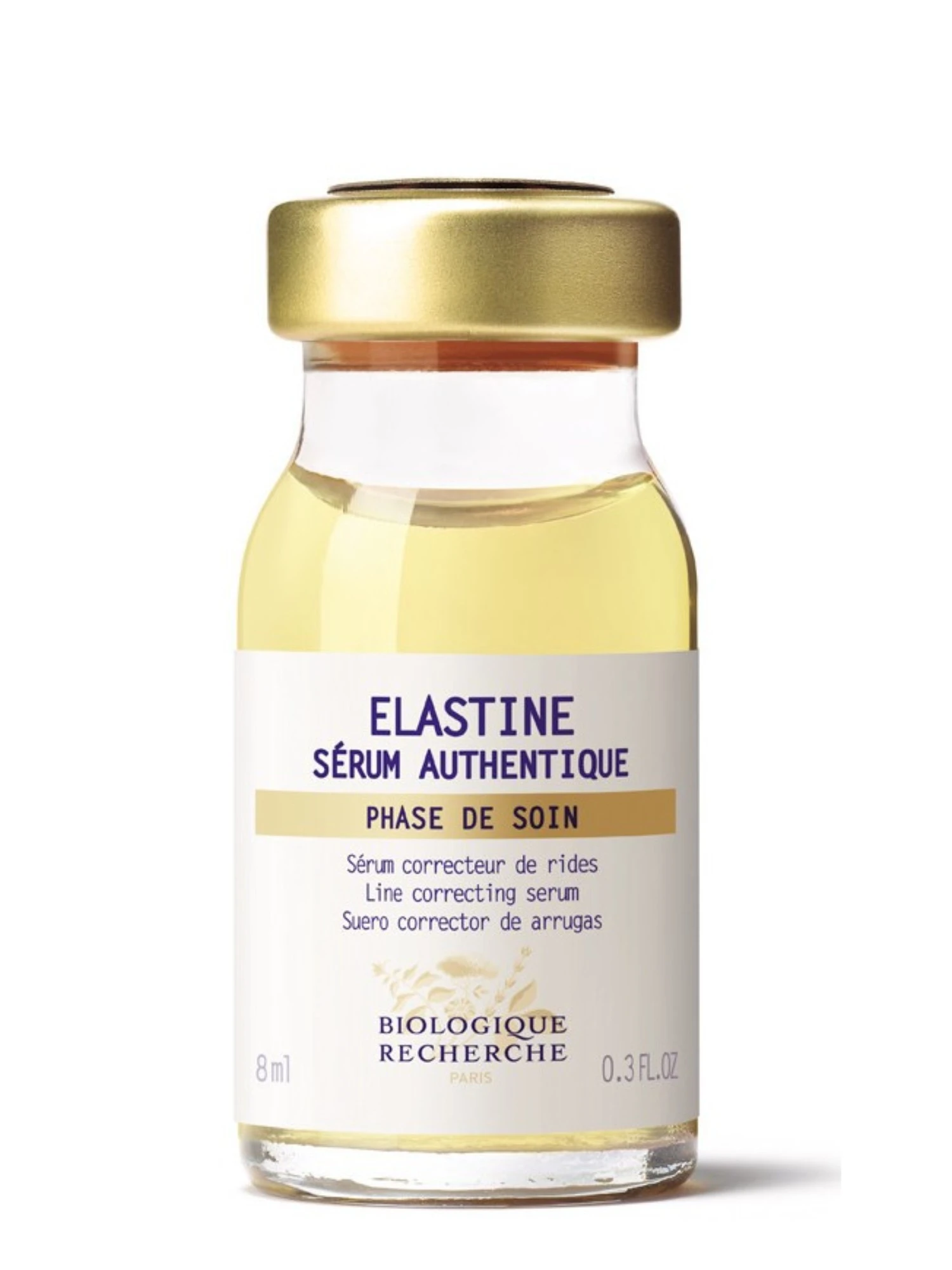 Serum Elastine Biologique Recherche sérum antiedad líneas de expresión