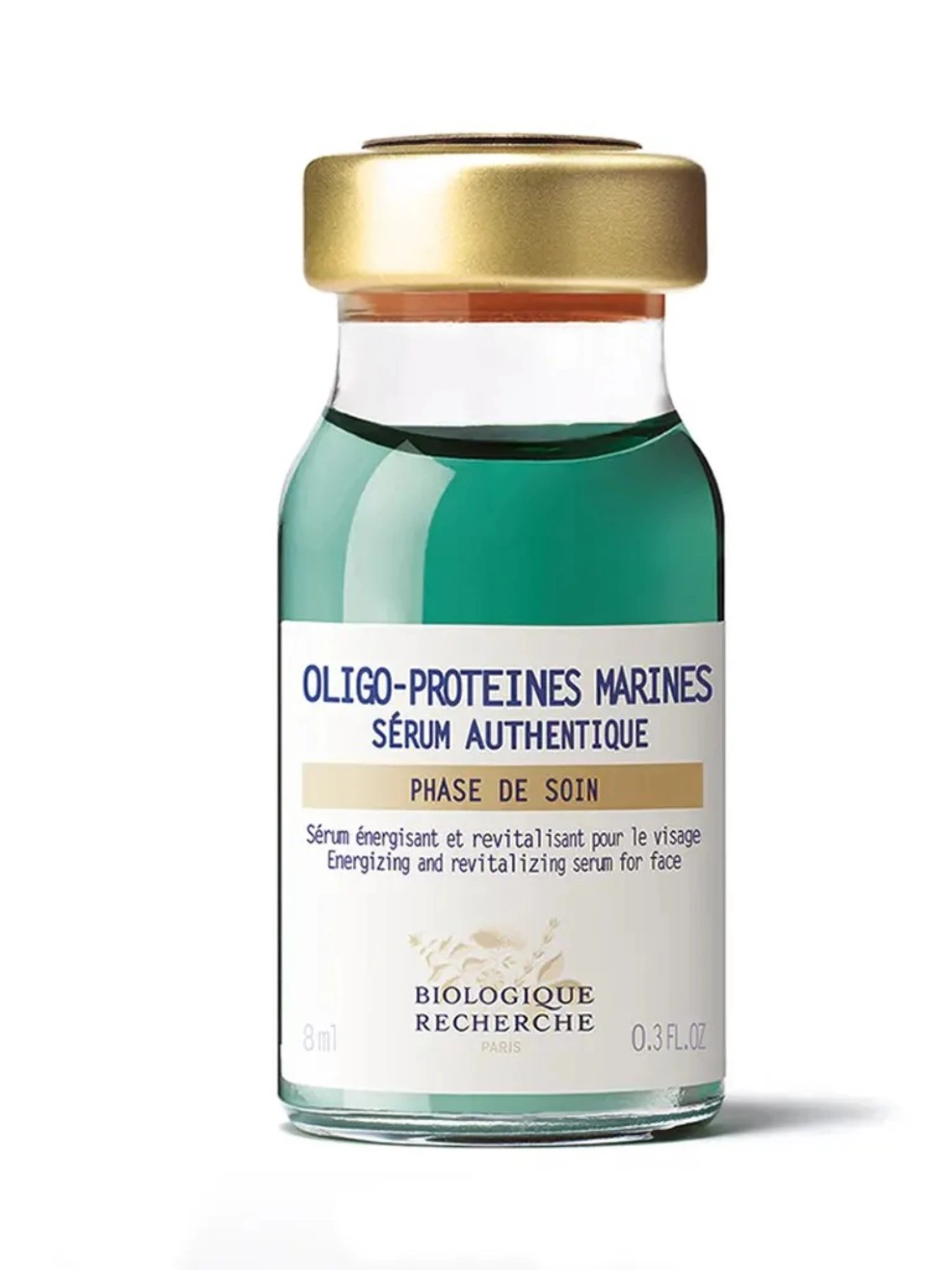 Serum Oligo-Protéines Marines Biologique Recherche sérum energizante antifatiga