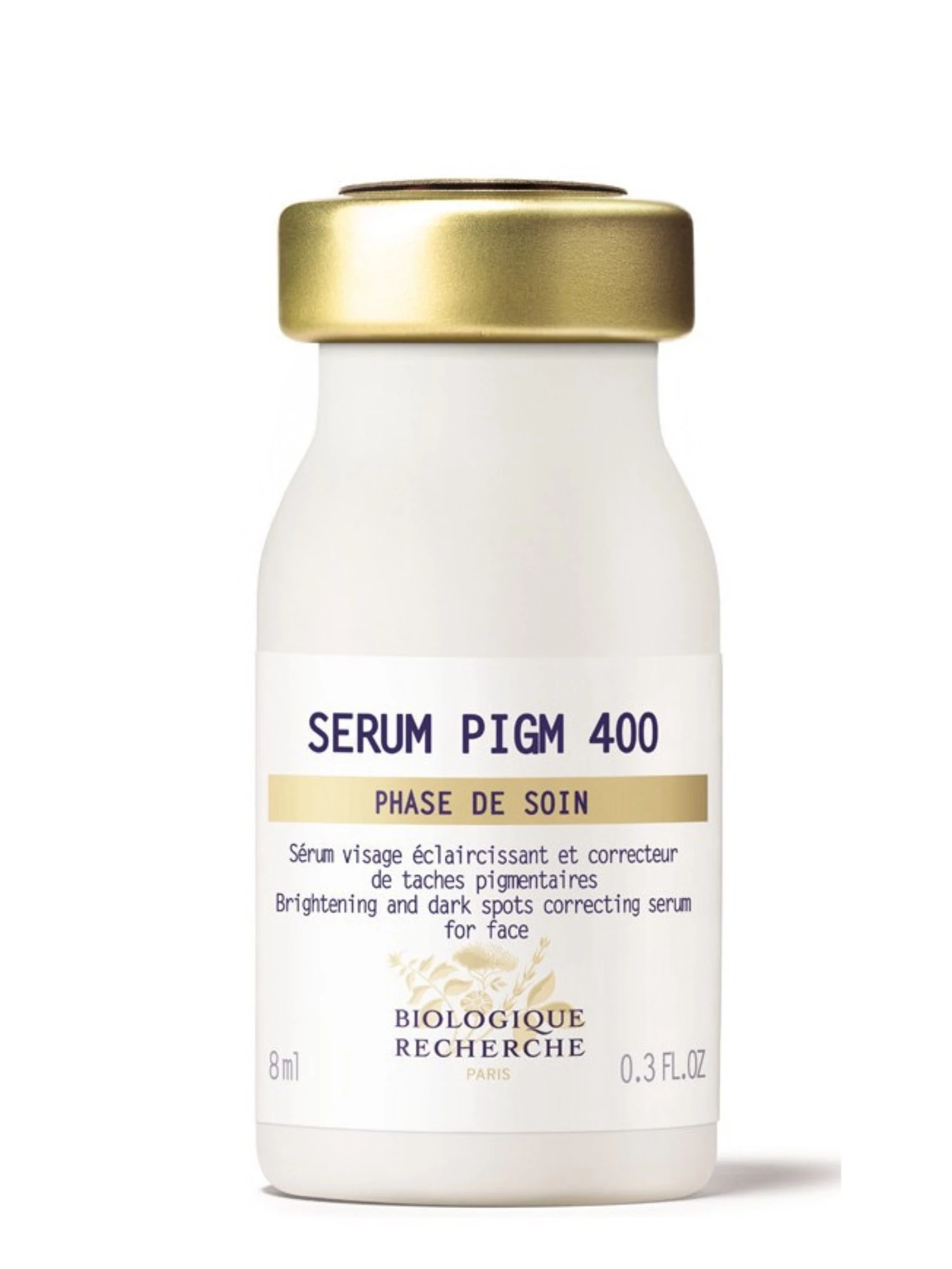 Serum PIGM 400 Biologique Recherche sérum iluminador antimanchas Salón Rafael Dueñas
