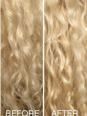 Resultado antes y después con Kevin Murphy LEAVE IN REPAIR