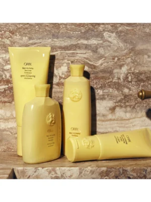 Gama Hair Alchemy de Oribe con la mascarilla fortalecedora y tratamientos antirrotura