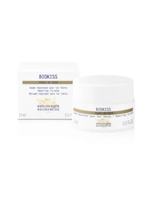 BIOKISS de Biologique Recherche, bálsamo labial regenerador y nutritivo de alta protección.