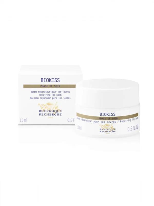 BIOKISS de Biologique Recherche, bálsamo labial regenerador y nutritivo de alta protección.