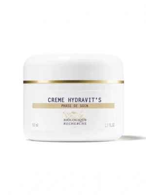 Crème Hydravit's de Biologique Recherche, una crema facial revitalizante e hidratante para pieles estresadas.