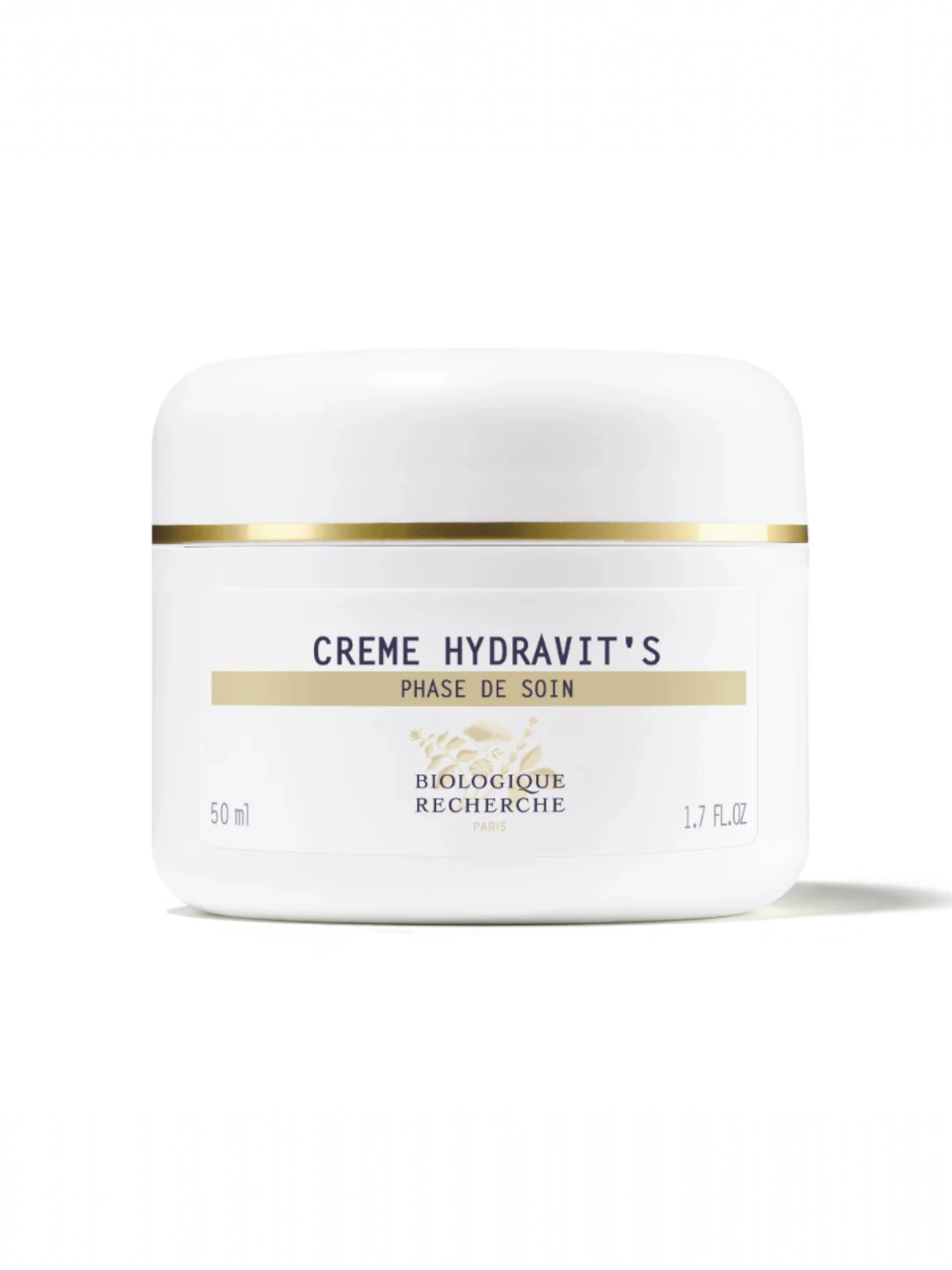 Crème Hydravit's de Biologique Recherche, una crema facial revitalizante e hidratante para pieles estresadas.