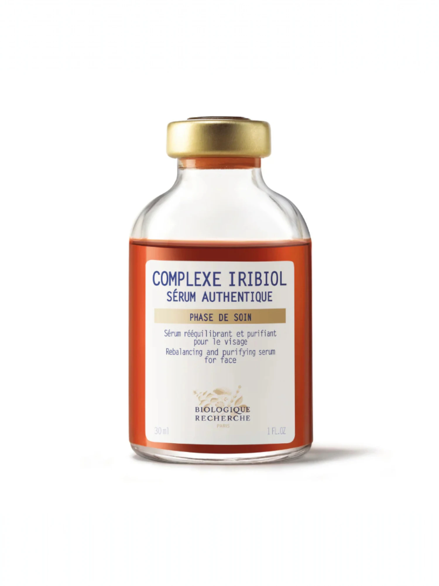 Sérum Complexe Iribiol de Biologique Recherche, un suero auténtico equilibrante y purificante para pieles con imperfecciones.