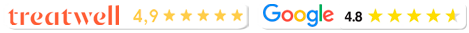 Valoraciones de clientes en Google y Treatwell