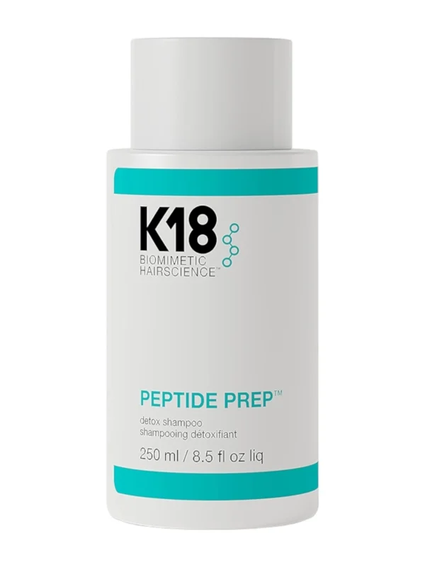 k18-damage-shield-protective-conditioner- K18 Peptide Prep Detox Shampoo profesional de 250 ml para limpieza profunda del cabello
