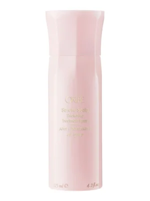 Envase frontal de Oribe Serene Scalp Thickening Treatment Spray de 125 ml para densidad capilar