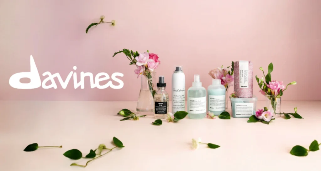 Composición de productos de Davines en Madrid en Salon Rafael Dueñas
