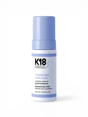 K18 TripleBright Oxidation Defense Purple Shampoo 125 ml champú violeta en espuma