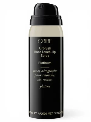 Oribe Airbrush Root Touch-Up Spray Platinum 75 ml spray para cubrir raíces en cabello rubio platino