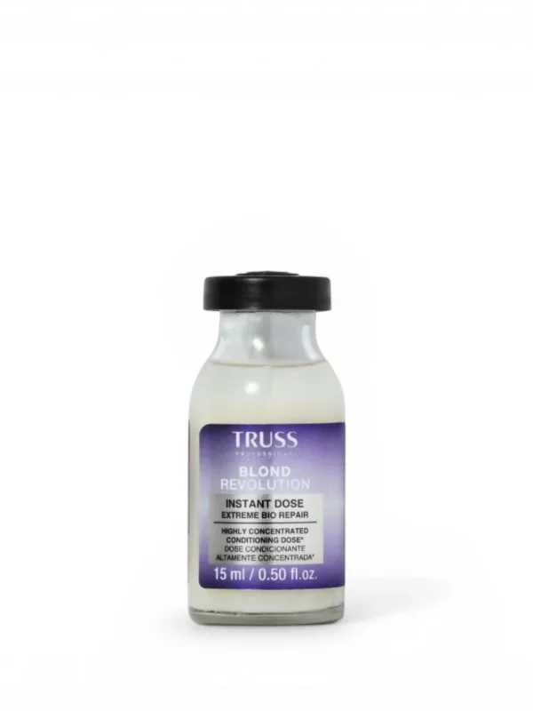 truss-blond-revolution-instant-dose-15ml Truss Blond Revolution Instant Dose 15 ml tratamiento intensivo reparador para cabello rubio