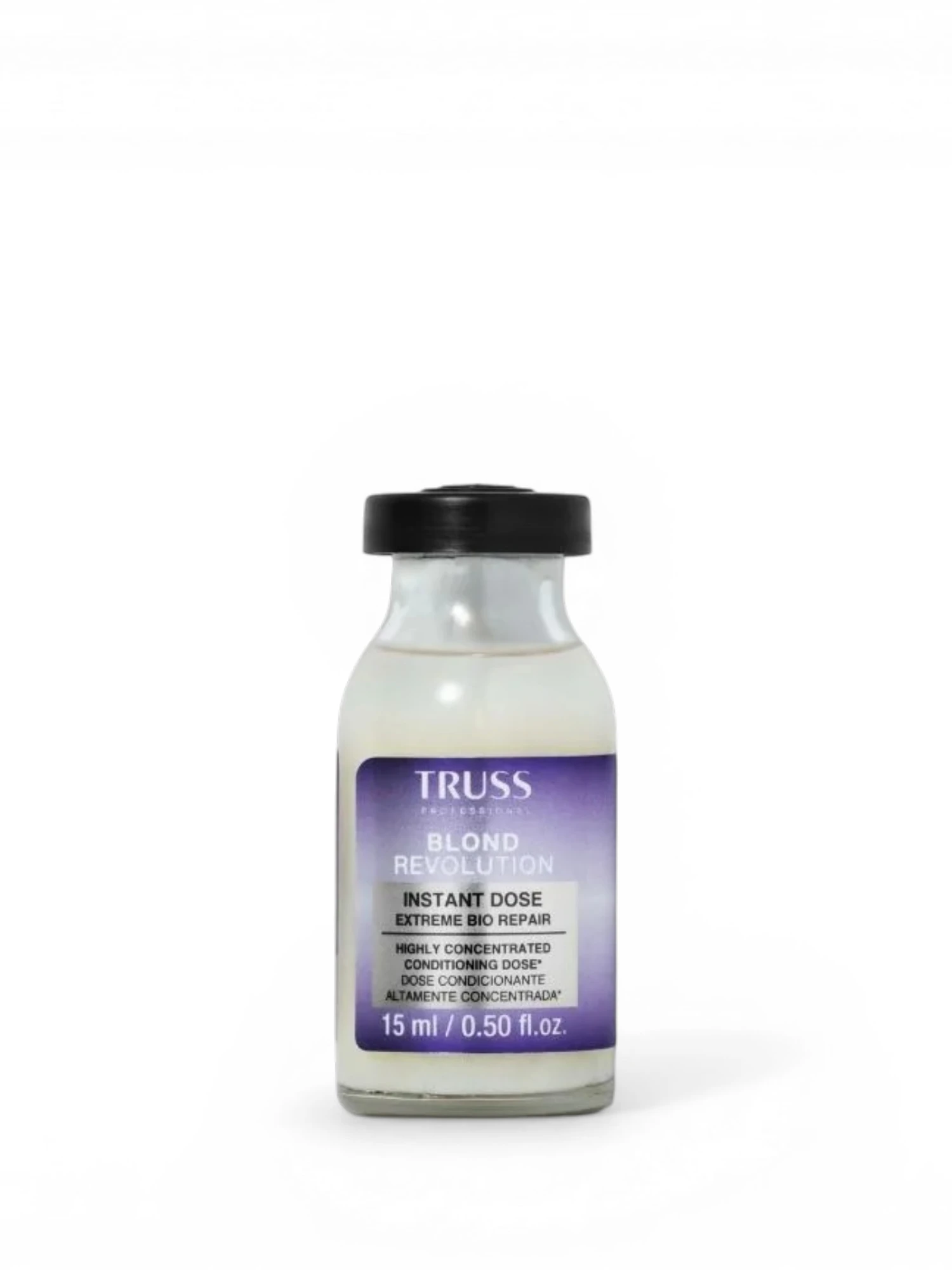 Truss Blond Revolution Instant Dose 15 ml tratamiento intensivo reparador para cabello rubio