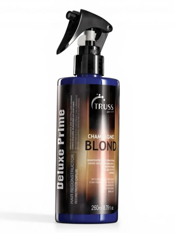 truss-deluxe-prime-champagne-blond-260ml Truss Deluxe Prime Champagne Blond 260 ml tratamiento multifuncion matizador para cabello rubio