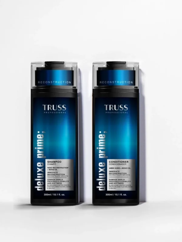 Truss Deluxe Prime Shampoo y Conditioner tratamiento completo reparador profesional