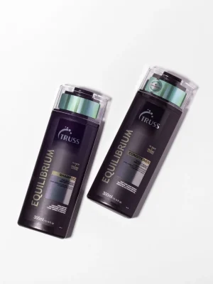 Línea Truss Equilibrium shampoo y acondicionador para cabello mixto con raíz grasa