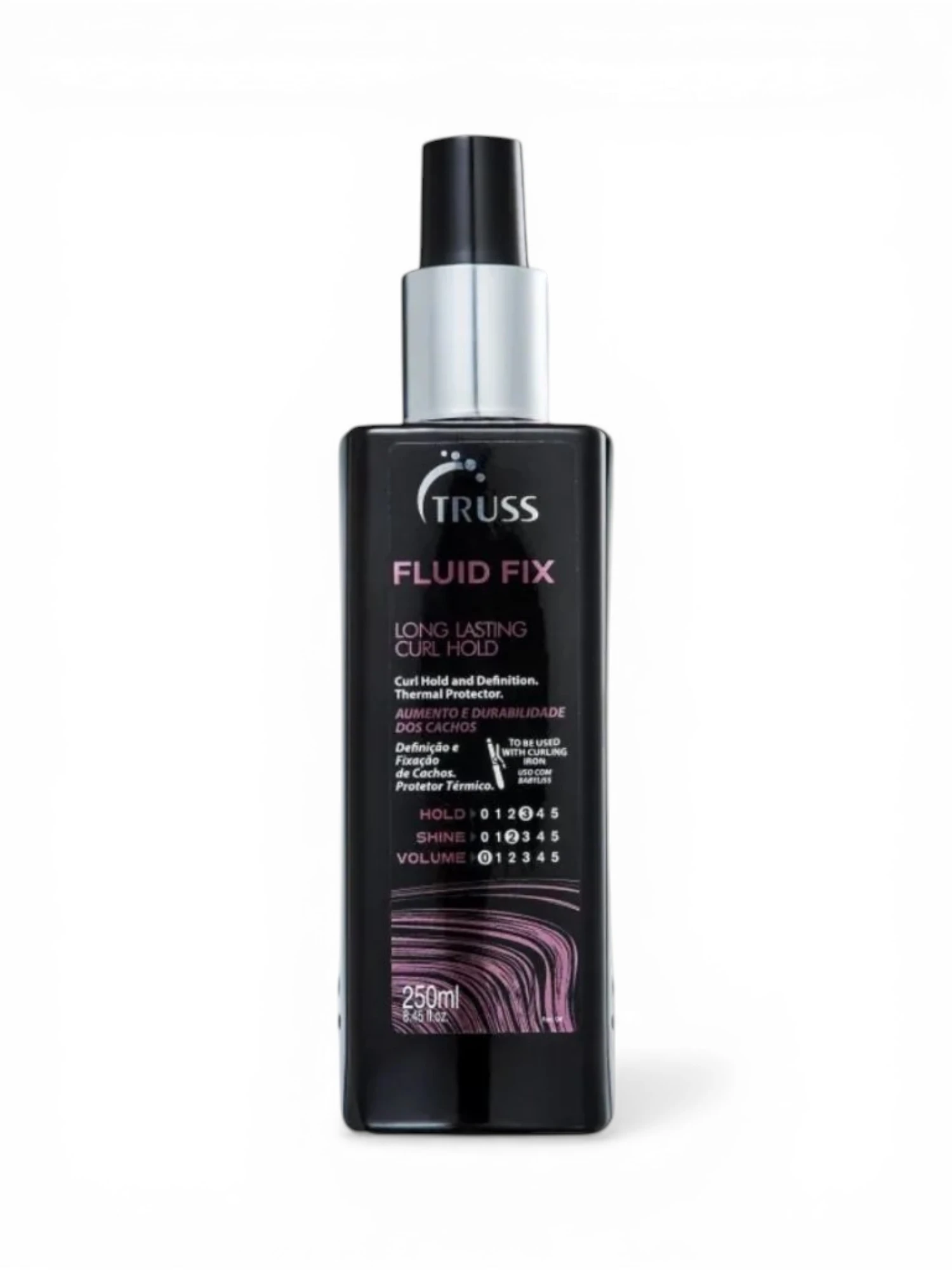 Truss Fluid Fix 250 ml spray de fijación sobre fondo blanco
