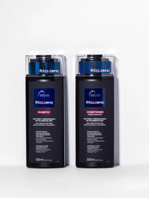 Truss Frizz Zero Shampoo y Conditioner pack tratamiento antiencrespamiento profesional