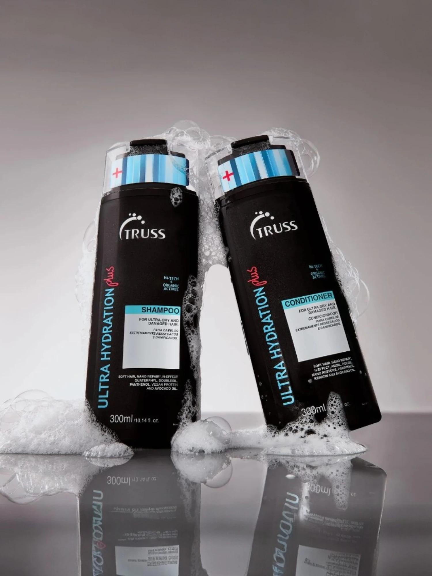 Truss Ultra Hydration Plus champú y acondicionador tratamiento hidratante intensivo cabello seco