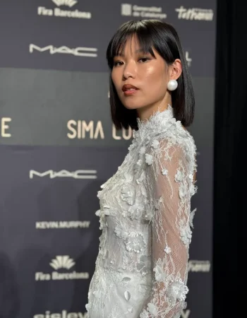Resultado final de peluquería y maquillaje de novia